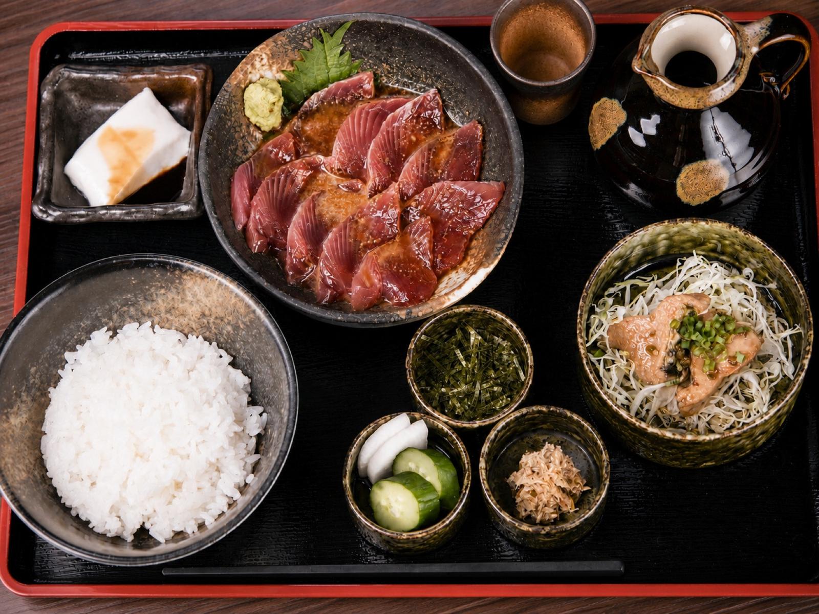 かつお茶漬け御膳